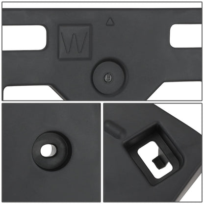2019-2020 Lexus ES350 Front License Plate Mounting Bracket Black