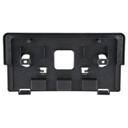 2017-2018 Mazda 3 Front License Plate Mounting Bracket - Black
