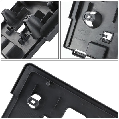 2017-2018 Mazda 3 Front License Plate Mounting Bracket - Black