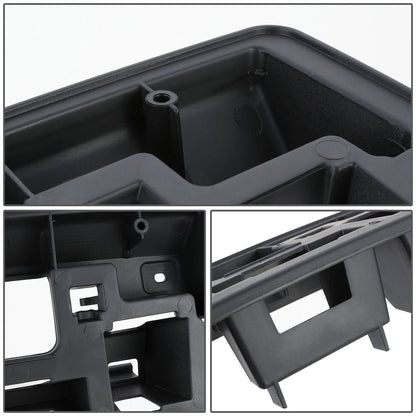 2016-2017 Mazda 6 Front License Plate Mounting Bracket Black
