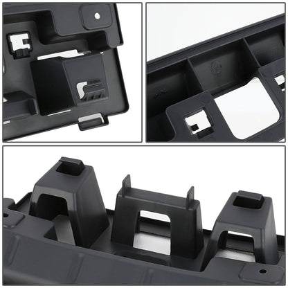 2016-2017 Mazda 6 Front License Plate Mounting Bracket Black