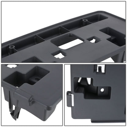 2018-2021 Mazda 6 Front License Plate Mounting Bracket - Black