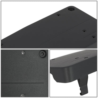 08-11 Mercedes C-Class Front License Plate Mounting Bracket - Black