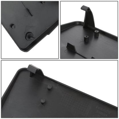 2015-2018 Mercedes C300 Front License Plate Mounting Bracket - Black