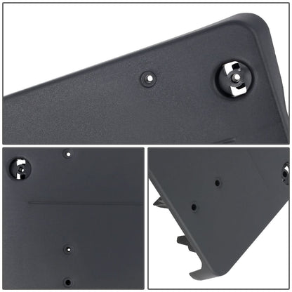 2018-2020 Mercedes GLA250 Front License Plate Mounting Bracket Black