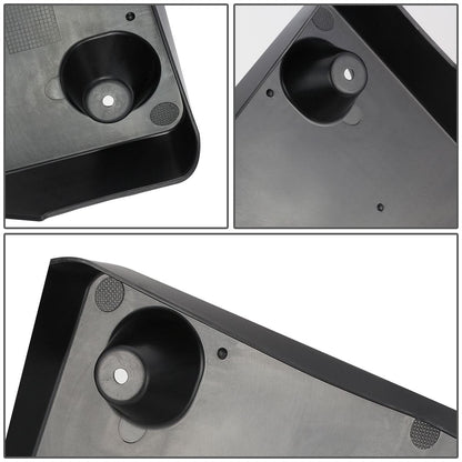 16-18 Mercedes CLS63 AMG S Front License Plate Mounting Bracket - Black