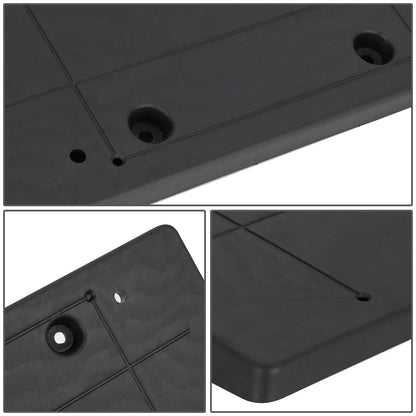 11-15 MINI Cooper License Plate Mounting Bracket Front Black