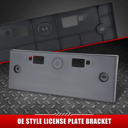 2013-2018 Nissan NV200 Front License Plate Mounting Bracket - Black