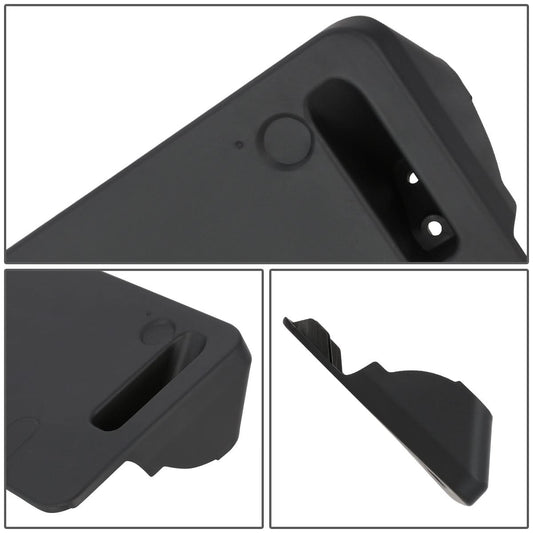 2015-2018 Porsche Macan Front License Plate Mounting Bracket - Black