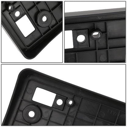 2009-2011 Toyota Yaris Front License Plate Mounting Bracket Black