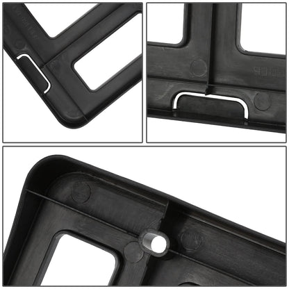 09-16 Toyota Venza Front License Plate Mounting Bracket - Black