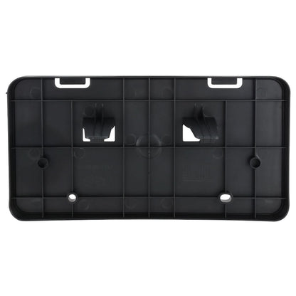 09-13 Toyota Corolla Front License Plate Mounting Bracket - Black