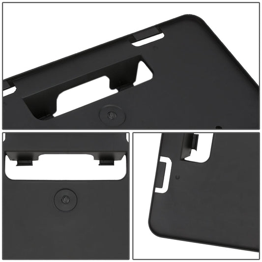 2014-2016 Toyota Corolla Front License Plate Mounting Bracket Black