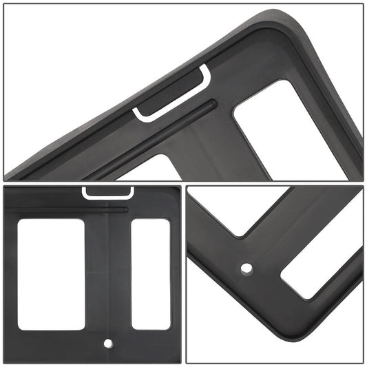 2014-2018 Toyota Tundra Front License Plate Mounting Bracket - Black