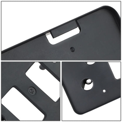 15-17 Toyota Camry Front License Plate Mounting Bracket - Black