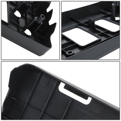 15-17 Toyota Camry Front License Plate Mounting Bracket - Black