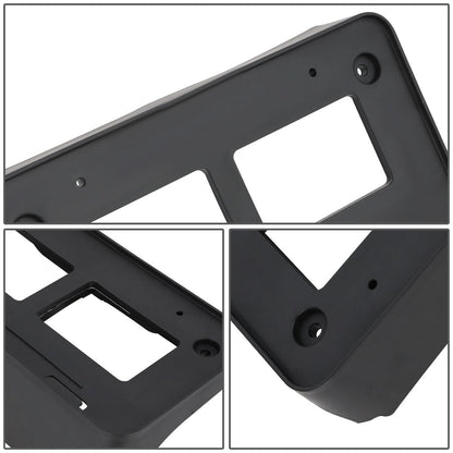 2016-2021 Toyota Tacoma Front License Plate Mounting Bracket Black