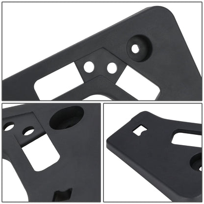 2016-2018 Toyota Prius Front License Plate Mounting Bracket - Black