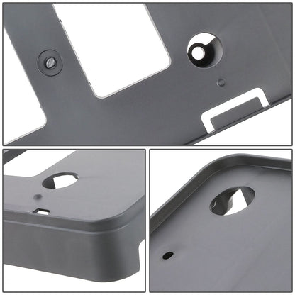 2016-2018 Toyota Avalon Front License Plate Mounting Bracket Black