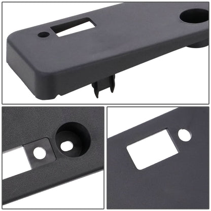 2018 Toyota Prius C Front License Plate Mounting Bracket - Black