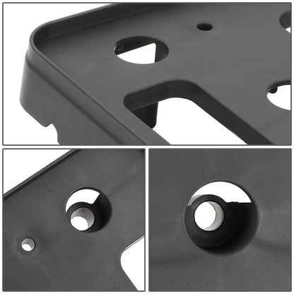 2019-2021 Toyota Avalon Front License Plate Mounting Bracket Black