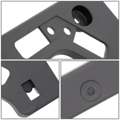 2019-2021 Toyota Prius Front License Plate Mounting Bracket - Black