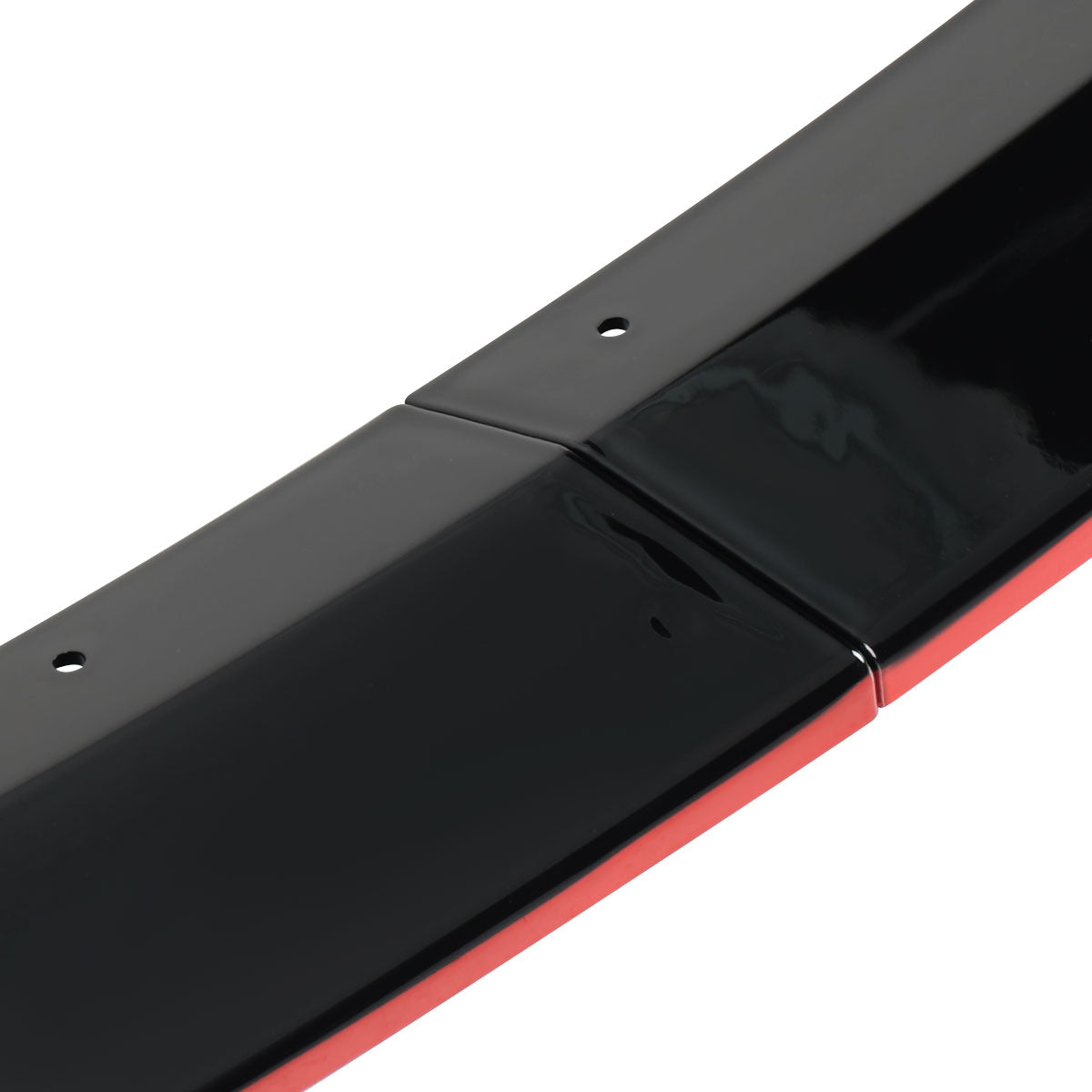 2003-2005 Nissan 350Z Glossy Black/Red Trim 3PC Front Bumper Lip Kit