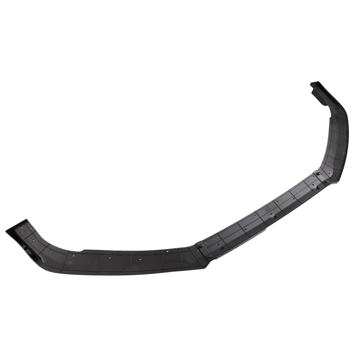 2018-2020 Honda Accord Glossy Black Polypropylene 3PC Front Bumper Lip