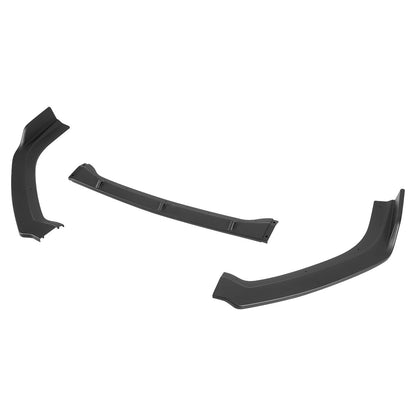 2019-2020 Nissan Altima Sedan Matte Black Polypropylene 3PC Bumper Lip