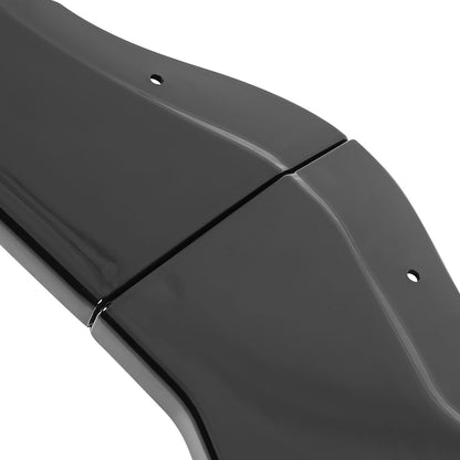 2019-2020 Nissan Altima Sedan Glossy Black Polypropylene 3PC Bumper Lip
