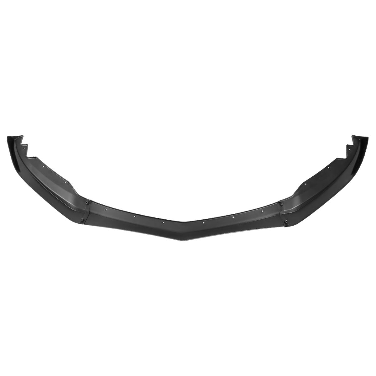 2015-2018 Cadillac ATS Glossy Black Polypropylene 3PC Front Bumper Lip Set