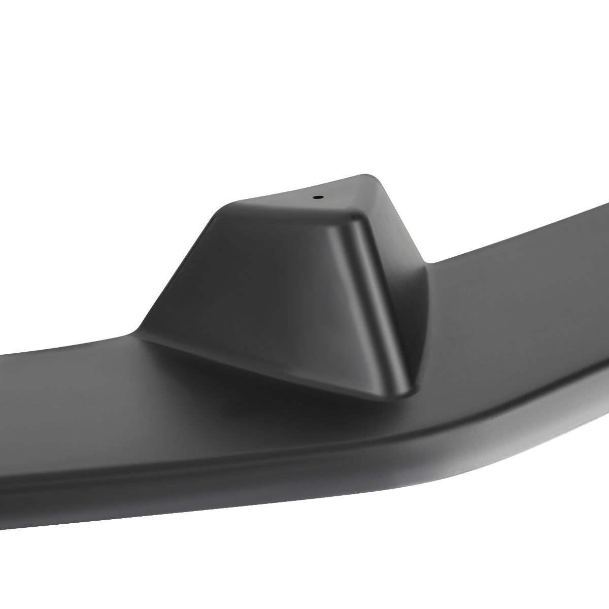 2012-2014 Mercedes Benz W204 C Class Matte Black 3PC Front Bumper Lip Splitter Kit