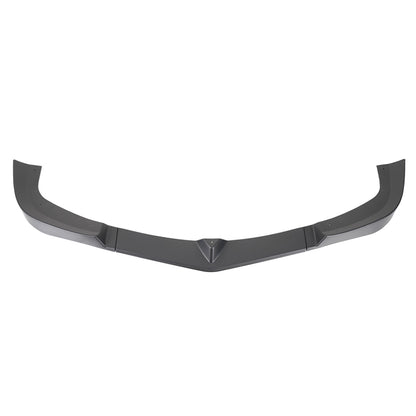 2012-2014 Mercedes Benz W204 C Class Matte Black 3PC Front Bumper Lip Splitter Kit