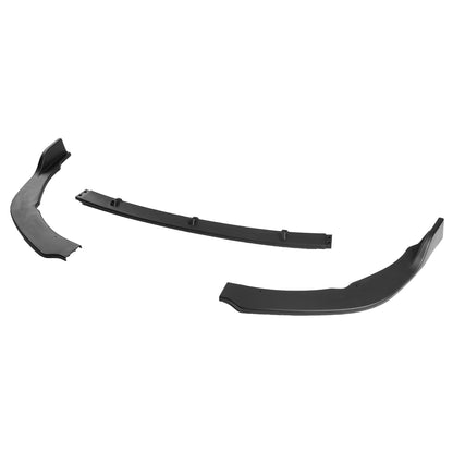 2018-2020 Toyota Camry SE/XSE/LE/XLE Matte Black ABS 3PC Bumper Lip
