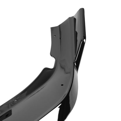 2011-2014 Dodge Charger Glossy Black 3PC Front Bumper Lip Splitter Kit
