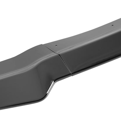 2011-2014 Dodge Charger SRT8 Glossy Black 3PC Front Bumper Lip Splitter Kit
