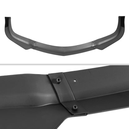 2011-2014 Dodge Charger SRT8 Glossy Black 3PC Front Bumper Lip Splitter Kit