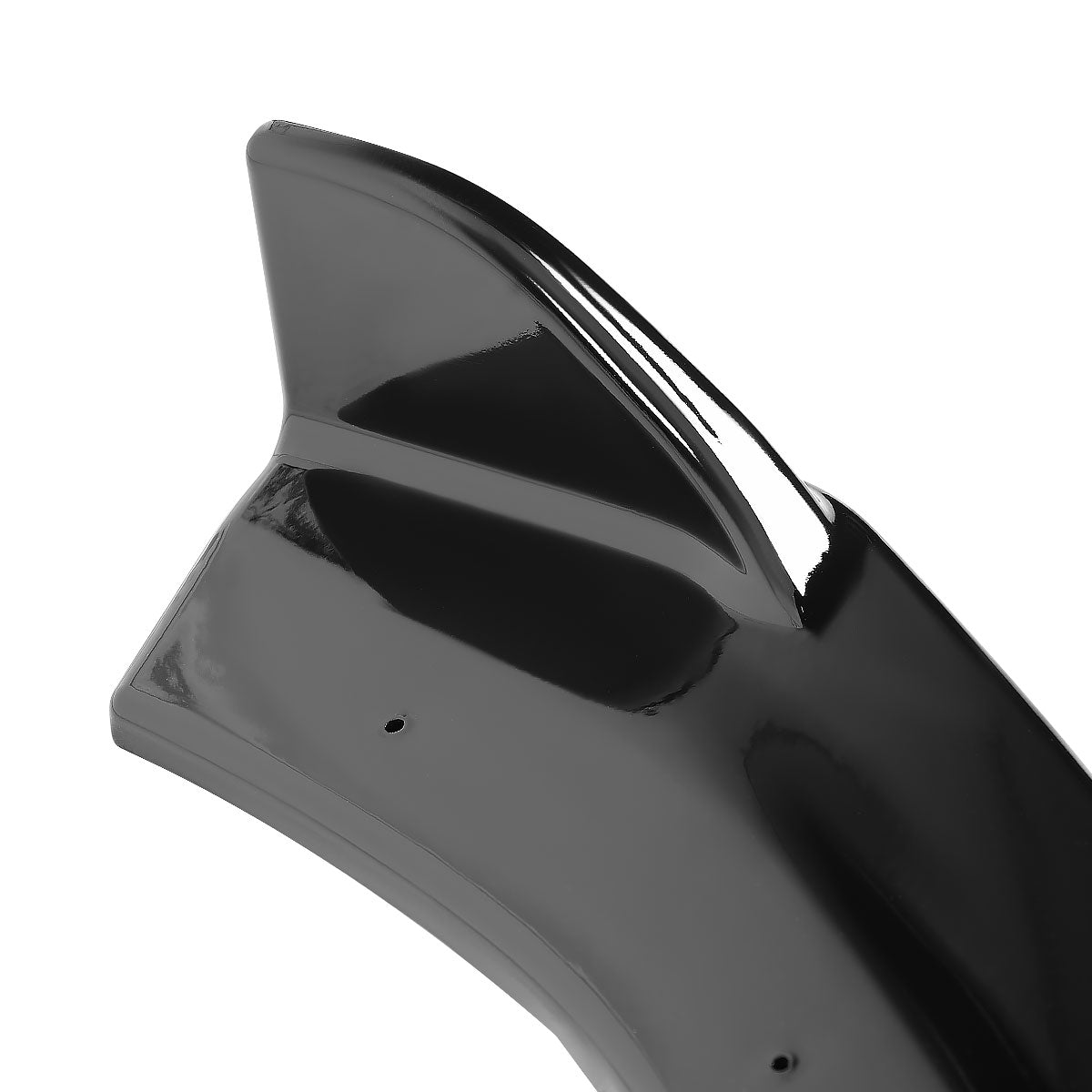 2016-2018 Chevrolet Camaro Glossy Black Polypropylene 3PC Front Bumper Lip Set