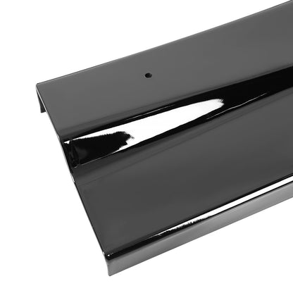 2016-2018 Chevrolet Camaro Glossy Black Polypropylene 3PC Front Bumper Lip Set
