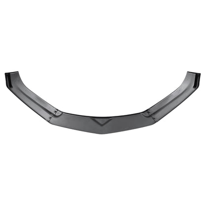 2016-2018 Chevrolet Camaro Glossy Black Polypropylene 3PC Front Bumper Lip Set
