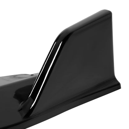 2019-2020 Toyota Corolla Sedan Glossy Black Polypropylen 3PC Bumper Lip