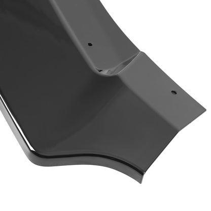 2016-2018 Honda Civic Sedan Glossy Black Polypropylene 3PC Bumper Lip