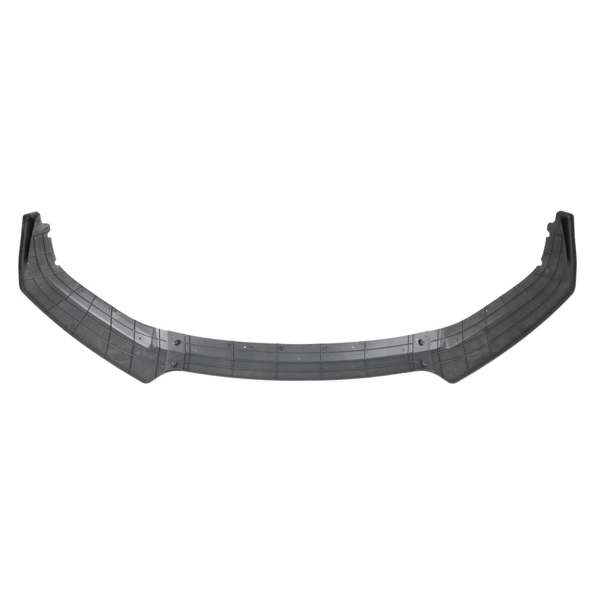 2016-2018 Honda Civic Sedan Glossy Black/Red Trim 3PC Front Bumper Lip Splitter Kit