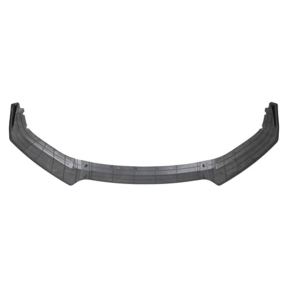 2016-2018 Honda Civic Sedan Glossy Black/Red Trim 3PC Front Bumper Lip Splitter Kit