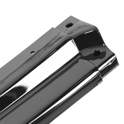 2017-2021 Honda Civic Si Glossy Black 3PC Front Bumper Lip Kit