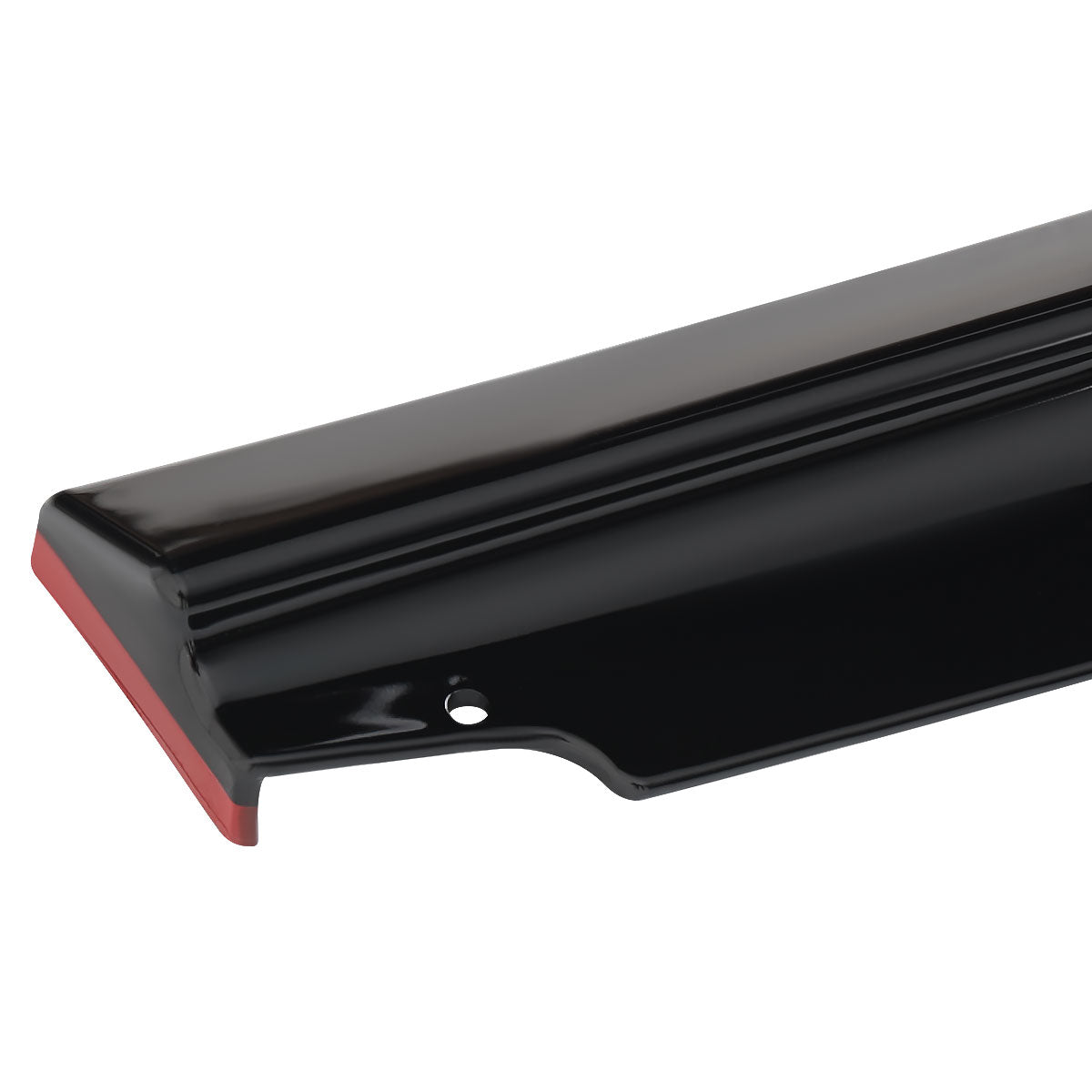 2017-2021 Honda Civic Si Glossy Black/Red Trim 3PC Front Bumper Lip Kit