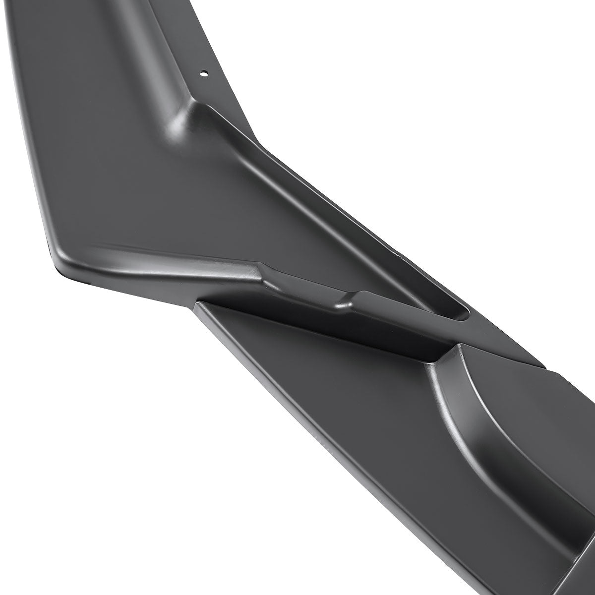 2019-2021 Honda Civic Sedan Matte Black Polypropylene 3PC Front Bumper Lip Set