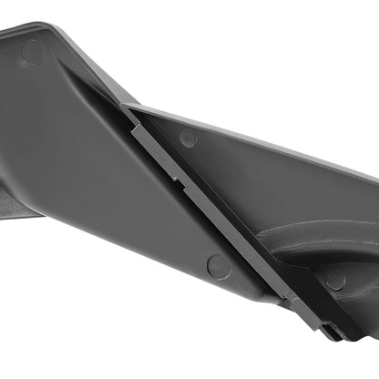 2019-2021 Honda Civic Sedan Matte Black Polypropylene 3PC Front Bumper Lip Set