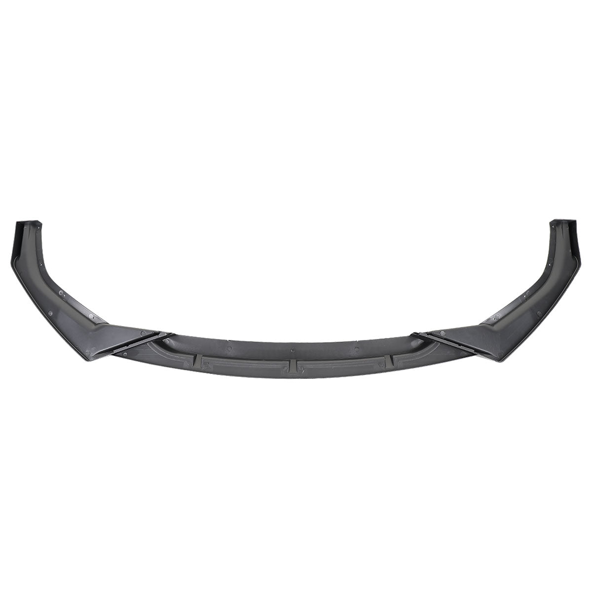 2019-2021 Honda Civic Sedan Glossy Black Polypropylene 3PC Front Bumper Lip Set