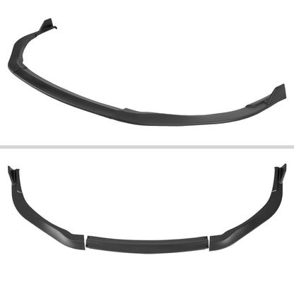 2013-2015 Lexus ES350 Matte Black 3PC Front Bumper Lip Splitter Kit